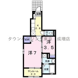 セッチソン・カシワの物件間取画像